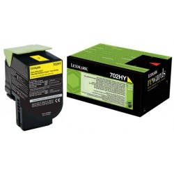 Lexmark CS310/CS410/CS510 Yellow 3K 70C2HY0