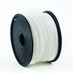 GEMBIRD Náplň 3D 100mm PLA/1.75mm/1kg White 3DP-PLA1.75-01-W