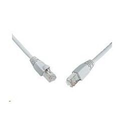 Solarix Patch kabel CAT5E SFTP PVC 1m šedý snag-proof C5E-315GY-1MB...