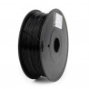 GEMBIRD Tisková struna (filament) PLA PLUS, 1,75mm, 1kg, černá 3DP-PLA+1.75-02-BK