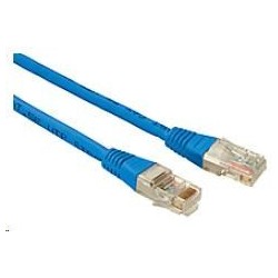 Solarix Patch kabel CAT5E UTP PVC 0,5m modrý non-snag-proof...