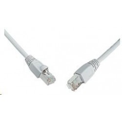 Solarix Patch kabel CAT6 SFTP PVC 1m šedý snag-proof C6-315GY-1MB...