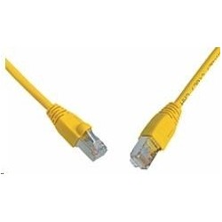 Solarix Patch kabel CAT6 SFTP PVC 1m žlutý snag-proof C6-315YE-1MB...