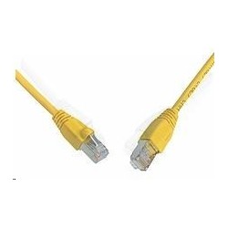 Solarix Patch kabel CAT5E SFTP PVC 0,5m žlutý snag-proof...