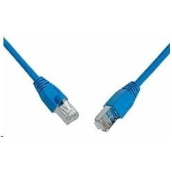 Solarix Patch kabel CAT6 SFTP PVC 1m modrý snag-proof C6-315BU-1MB...