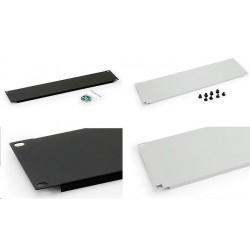 TRITON Záslepka 2U (výška 9,0 cm), šedá RAC-ZP-X02-A1