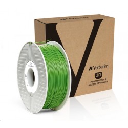 VERBATIM 3D Printer Filament PLA 1.75mm, 335m, 1kg green NEW...