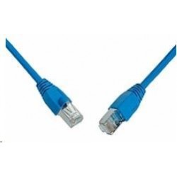Solarix Patch kabel CAT6 SFTP PVC 10m modrý snag-proof...