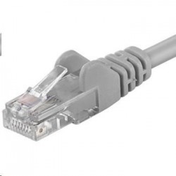PREMIUMCORD Patch kabel UTP RJ45-RJ45 CAT5e 1.5m šedá sputp015