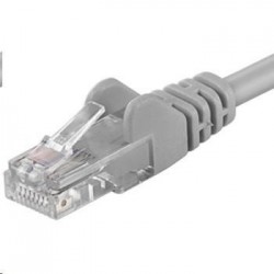 PREMIUMCORD Patch kabel UTP RJ45-RJ45 CAT5e 2m šedá sputp02