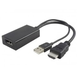 PremiumCord  adaptér HDMI to  DisplayPort  Male/Female s napájením...