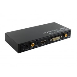 4World Převodník DVI + Optical + Coaxial na HDMI 06923