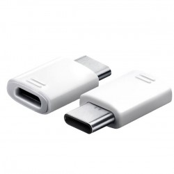 Samsung Type-C/microUSB Adapter White (Bulk) 8595642243677