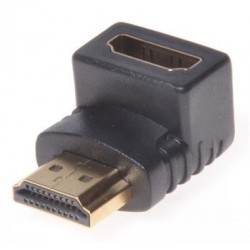 PremiumCord Adapter HDMI M/F zahnutý do pravého úhlu kphdma-5