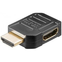 PremiumCord HDMI adapter19pin, F/M, 90° pravá kphdma-13