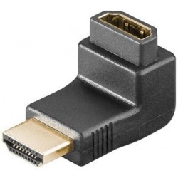 PremiumCord Adapter HDMI M/F, pravý úhel - opačný kphdma-16