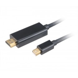 AKASA - adaptér miniDP na HDMI - aktivní AK-CBDP19-18BK