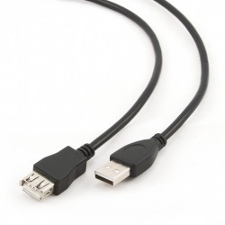 GEMBIRD USB 2.0 prodlužovací, 4,5 m CCP-USB2-AMAF-15C