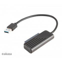 AKASA USB 3.1 adaptér pro 2,5" HDD a SSD - 20 cm AK-AU3-07BK