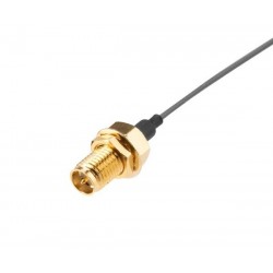 AKASA I-PEX MHF4L na RP-SMA F Pigtail Cable 22 cm A-ATC01-220GR