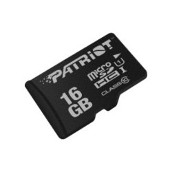 PATRIOT 16GB  microSDHC Class10 bez adaptéru PSF16GMDC10