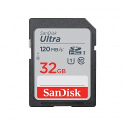 SanDisk Ultra SDHC 32GB 120MB/s Class10 UHS-I SDSDUN4-032G-GN6IN
