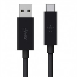 BELKIN kabel USB 3.1 USB-C to USB A 3.1, 1m, černý F2CU029bt1M-BLK