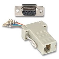 PremiumCord Redukce 9F-RJ45 zásuvka rrj9f