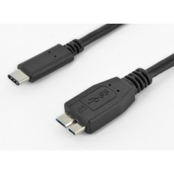 PremiumCord USB-C/M - USB 3.0 Micro-B/M, 1m ku31cmb1bk