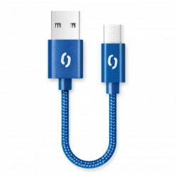 ALIGATOR PREMIUM 2A kabel, 50cm USB-C, modrá DATKP40