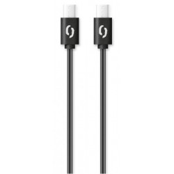 ALIGATOR Datový kabel POWER 3A, USB-C/USB-C, černý DATKP31