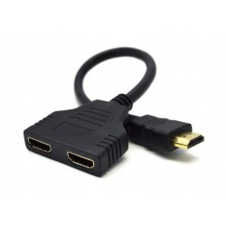 GEMBIRD HDMI splitter, pasivní, kabel, 2 cesty DSP-2PH4-04