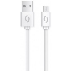 ALIGATOR Datový kabel 2A, Micro USB bílý DAKA002