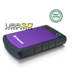 Transcend StoreJet 25H3P 1TB ext. HDD 2.5' USB 3.0, SW Elite,...