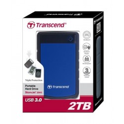 Transcend StoreJet 25H3B 2TB ext. HDD 2.5 ' USB 3.0, SW Elite,...