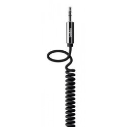 BELKIN MixIt AUX kabel kroucený, 1.8m, černý AV10126cw06-BLK