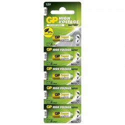 Alkalická Baterie GP 5x 27A 1021002715