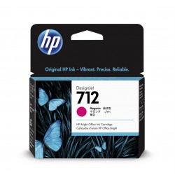 HP 712 29-ml Magenta DesignJet Ink Cartridge 3ED68A