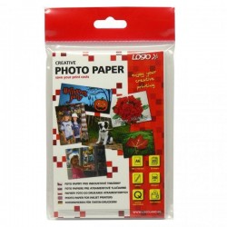 Logo foto papier, lesklý, biely, 10x15cm, 4x6", 260 g/m2,...