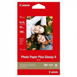 Canon Photo Paper Plus Glossy, lesklý, biely, 10x15cm, 4x6&quot;,...