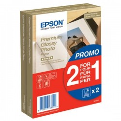 Epson Premium Glossy Photo Paper, typ lesklý, biely, 10x15cm,...