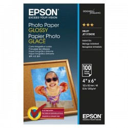 Epson Photo Paper, foto papier, lesklý, biely, 10x15cm, 4x6&quot;,...