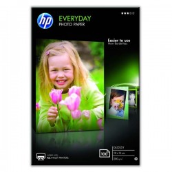 HP Everyday Photo Paper, Glossy, foto papier, lesklý, biely,...