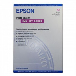Epson Photo Quality InkJet Paper, foto papier, matný, biely, A3,...