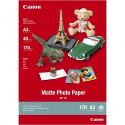 Canon Matte Photo Paper, foto papier, matný, MP-101 A3 typ biely,...