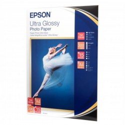 Epson Ultra Glossy Photo Paper, foto papier, lesklý, biely, R200,...