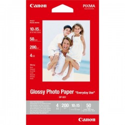 Canon Glossy Photo Paper, foto papier, lesklý, GP-501 typ biely,...