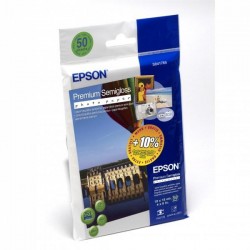 Epson Premium Semigloss Photo Paper, foto papier, lesklý, biely,...
