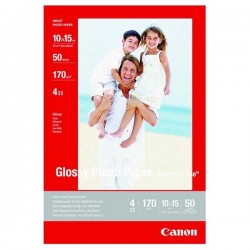 Canon Photo paper glossy, foto papier, lesklý, biely, 10x15cm,...