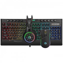 Marvo CM305, RGB sada klávesnice s hernou myšou a slúchadlami, US,...
